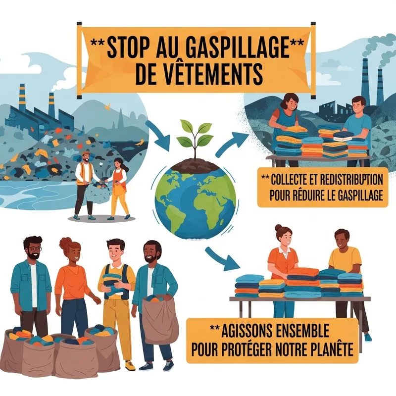 Projet Stop au Gaspillage du Vêtement - Sensibilisation à l'Impact Néfaste de la Fast Fashion