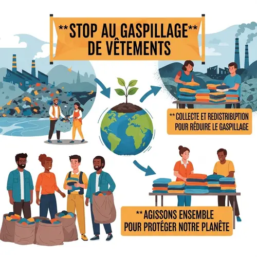 Stop Wasting Clothing - Reduce Fashion Waste & Protect Environment