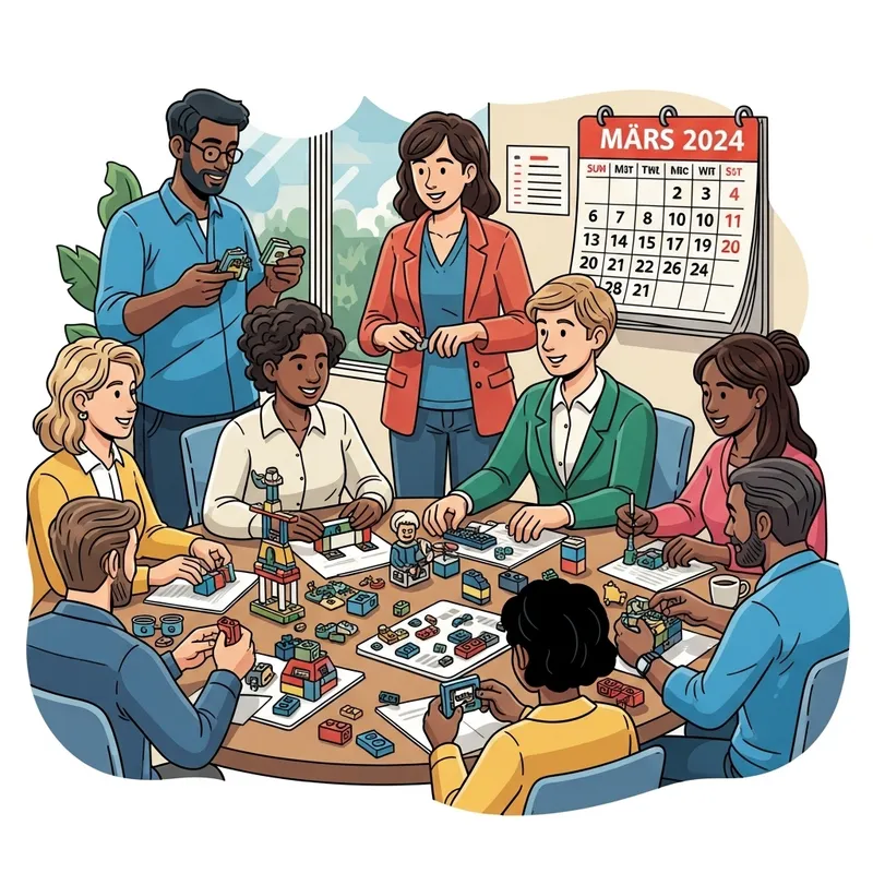 French-Speaking Lego Serious Play Flow - Creative Session March 2024