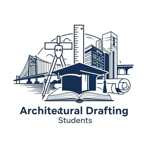 Architectural Drafting School Logo - Creative & Precise Design
