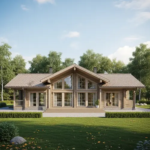 Timber-Frame House for Sale | Finnish Construction | Nature & Comfort