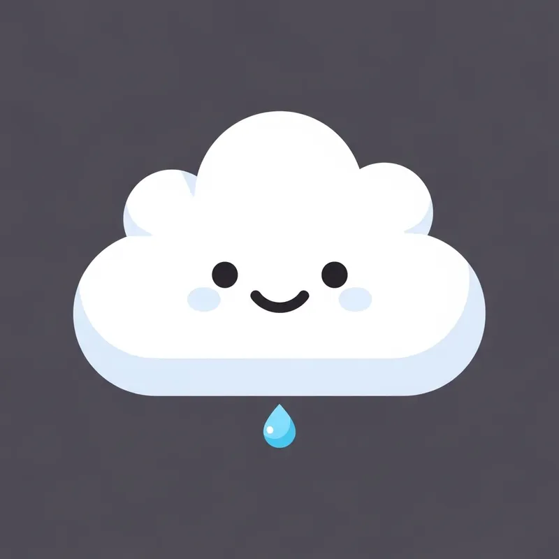 Cute Rounded Character for App Logo Design