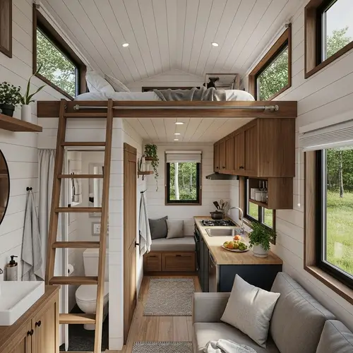 Tiny House Interior Design: Efficient Use of Space | Modern Decor