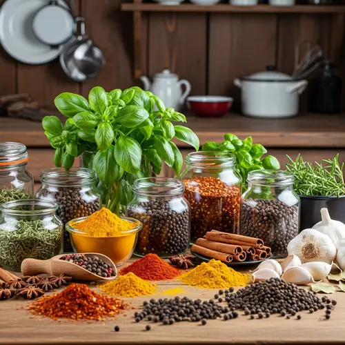 Vibrant Spices and Herbs for Your Kitchen