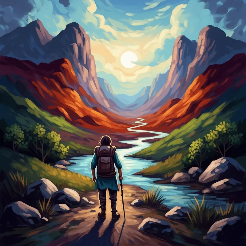 Exploring the Unknown: A Colorful Journey