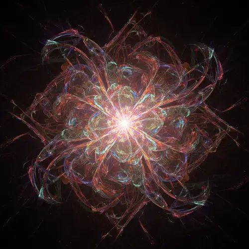 Abstract Art Piece with Digital Textures | Intricate Patterns & Colors