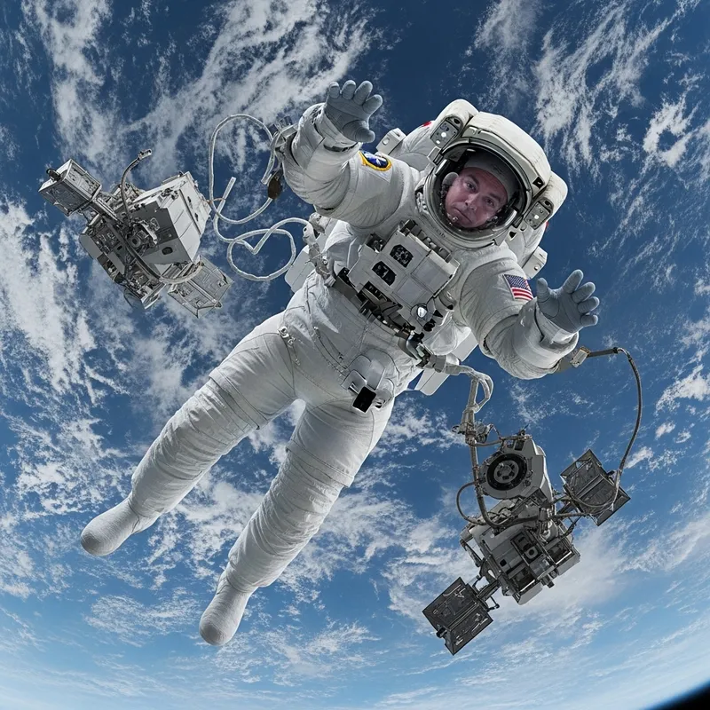 Overload Astronaut in 8G Gravity Challenge Overload Astronaut in 8G Gravity Challenge