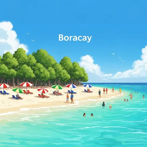 Boracay Island - Tropical Paradise with Turquoise Waters & White Sand