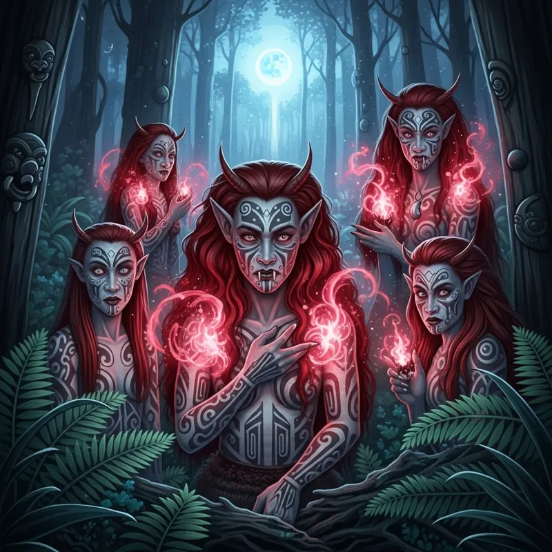 Patupaierehi Elves: Vampiric Fairies in Maori Mythology