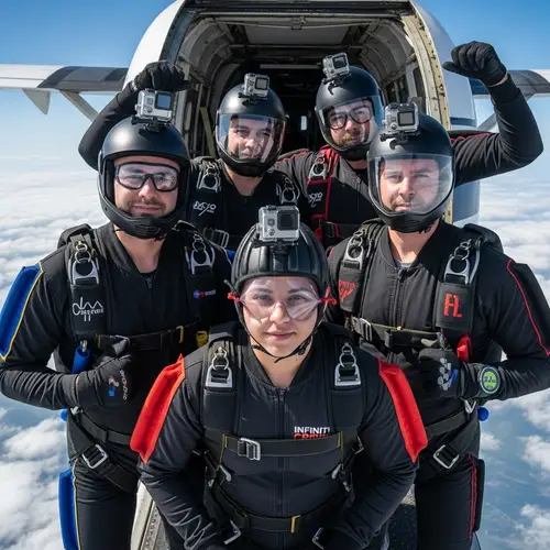 Infinity Crew | World Safety Sky Dive Experts