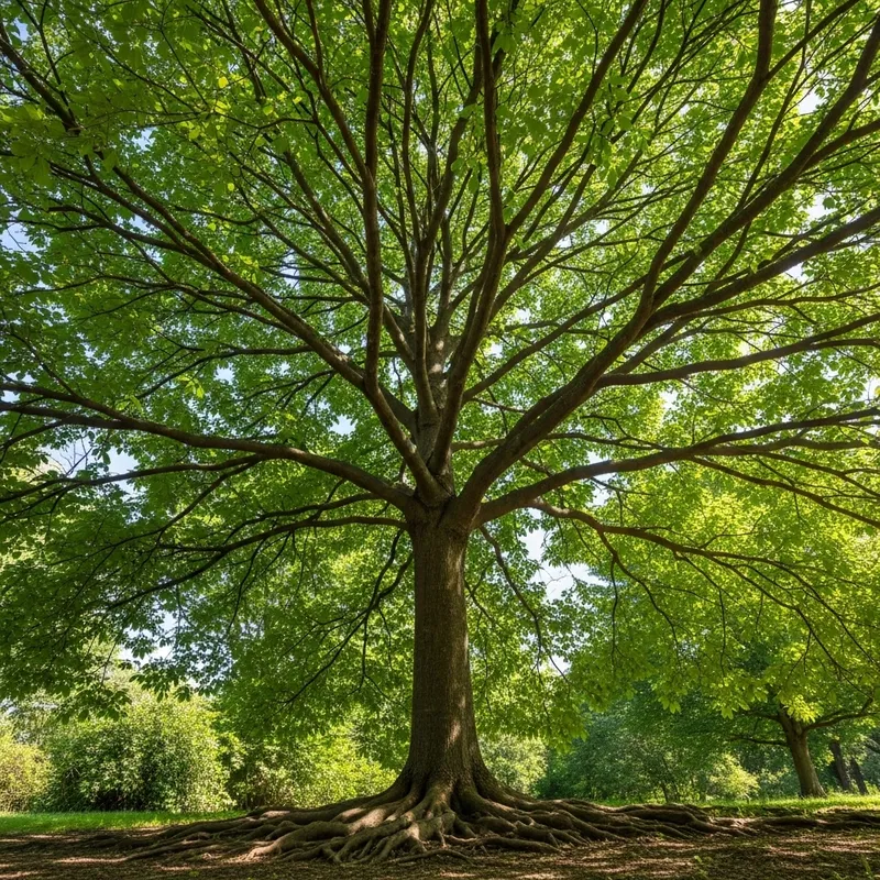 Growing Tree: Symbol of Vitality and Strength