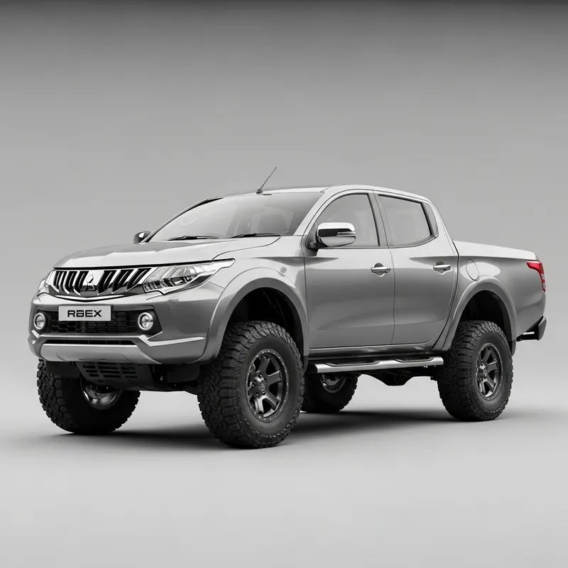 Lifted Mitsubishi Triton - Rugged Off-Road Truck