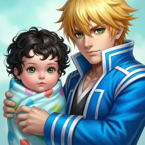 Honkai Star Rail Baby: Jing Yuan and Blade's Adorable Offspring