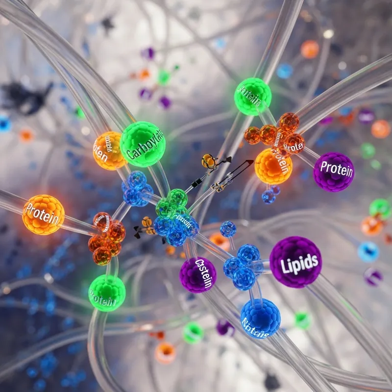 Abstract Cellular Metabolism Art Visuals Abstract Cellular Metabolism Art Visuals