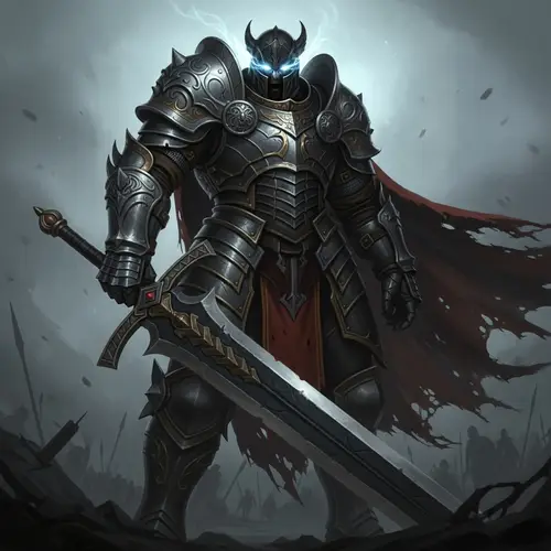 Berserker Warrior in Enigmatic Armor | Fantasy Art 1366x768