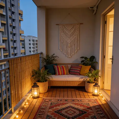 Bohemian Balcony Redesign Ideas