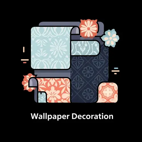 Modern Wallpaper Design Software Icon