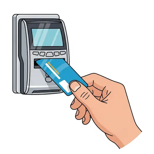 Modern Card Access Control Icon