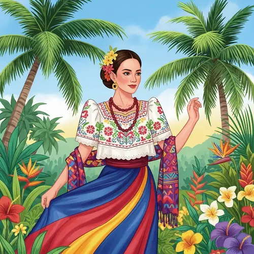 Traditional Filipino Attire: Elegant Baro't Saya Outfit