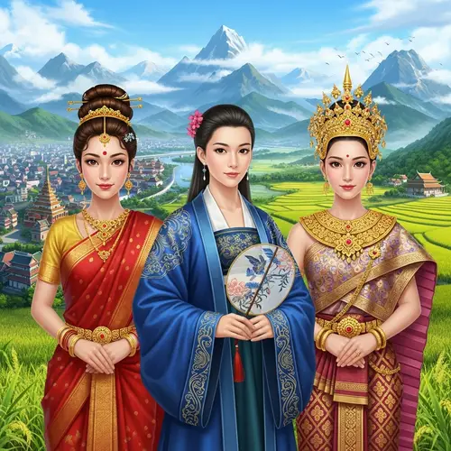 Disney Princesses in Asia: South Asian, East Asian & Southeast Asian Characters