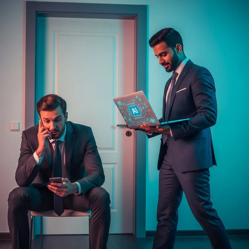 Revolutionize Sales Process with AI | Vintage Noir Scene in Germany Revolutionize Sales Process with AI | Vintage Noir Scene in Germany