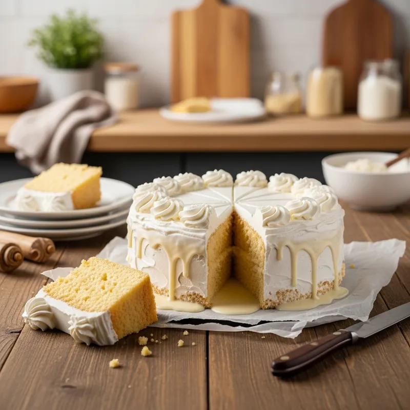 Homemade Tres Leches Cake Recipe