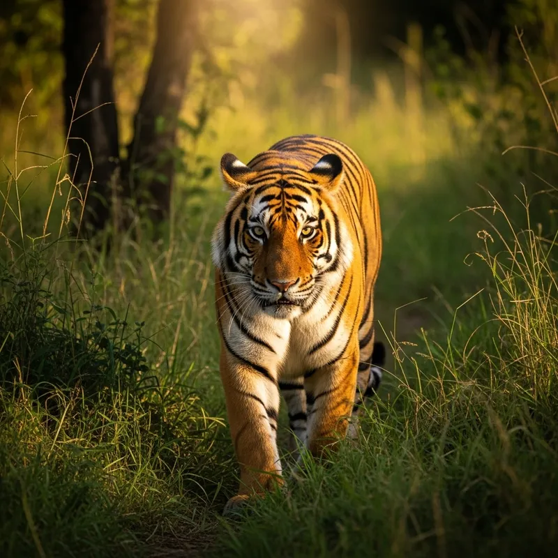 Majestic Tiger in Its Natural Habitat