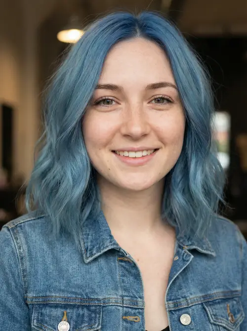 What Would I Look Like with Blue Hair?