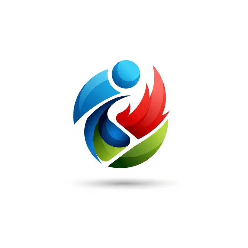 Imaginative Logo Design with Abstract Shapes and Vivid Colors Imaginative Logo Design with Abstract Shapes and Vivid Colors