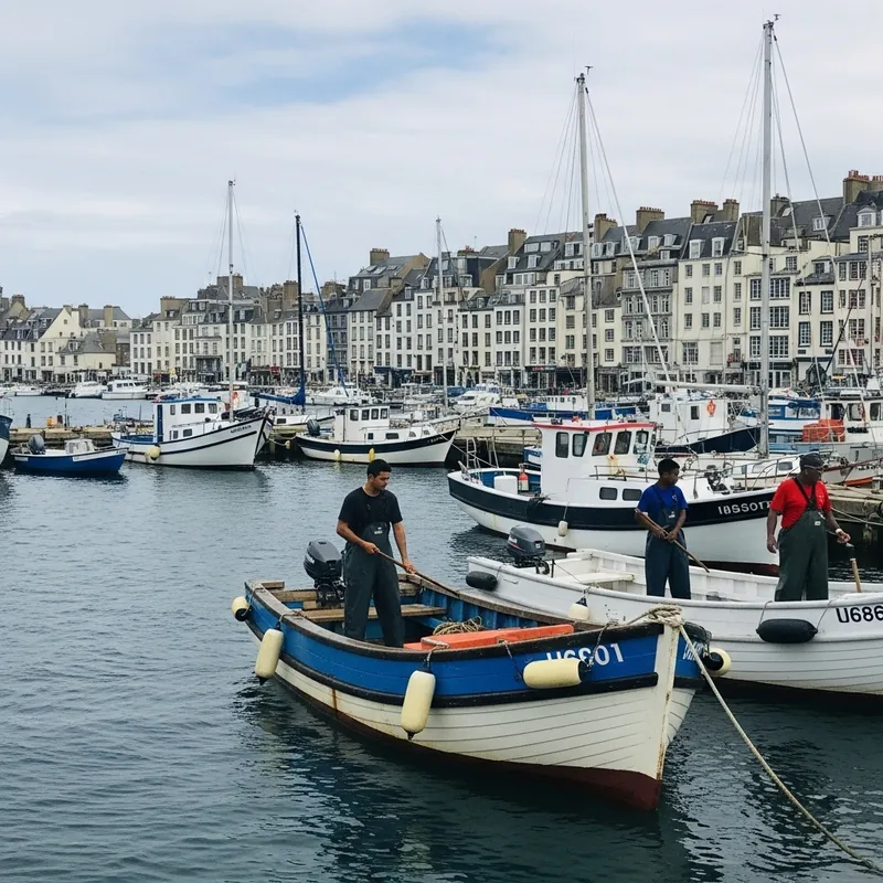 Coastal Town Fishing Industry: Tradition and Tributes