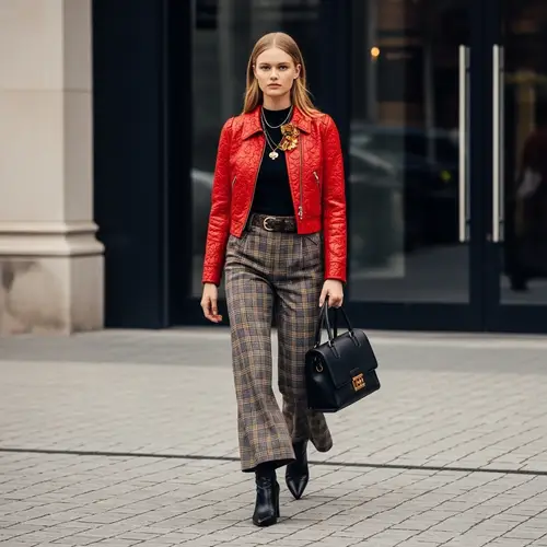 Scandinavian Supermodel: Fashion-Forward Style Trends | Bold Color Palette