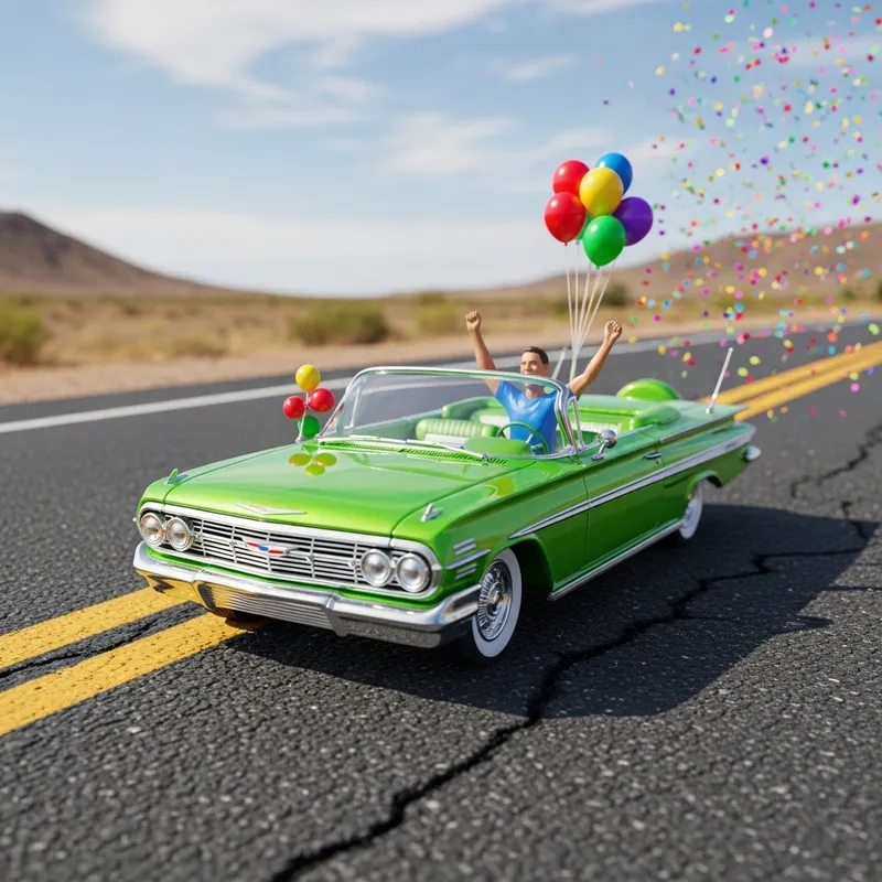 1960 Chevrolet Impala Convertible - Birthday Celebration