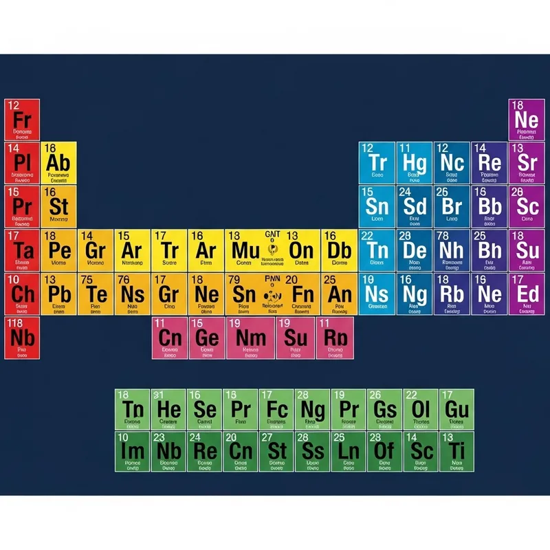 Periodic Table of Elements Creation Guide