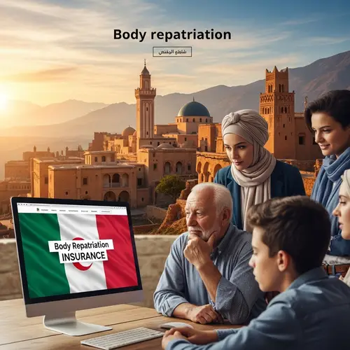 Body Repatriation Insurance | Peaceful Algerian Landscape