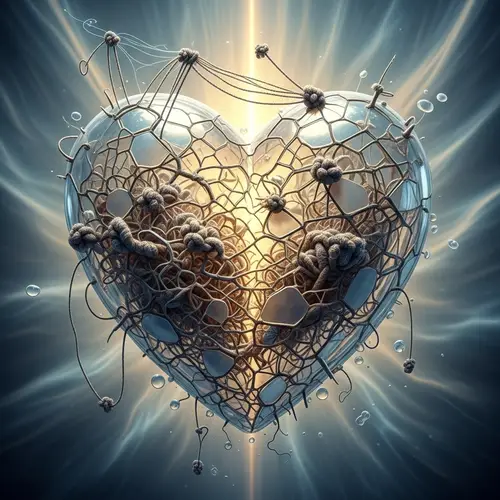 Abstract Visualization of Human Change Through Divine Assistance