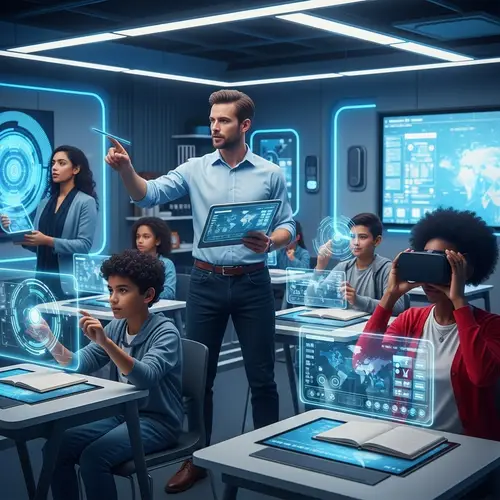 Future World Classroom: Digital Education Environment with Advanced Technology