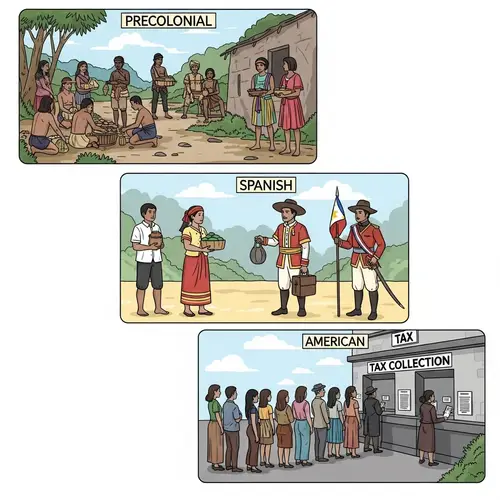 Evolution of Taxation Systems in Filipino History