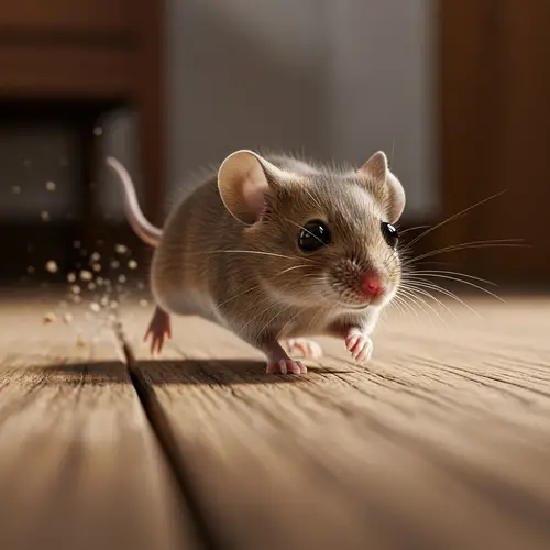Small Brown Mouse with Large Eyes: Speed and Audacity