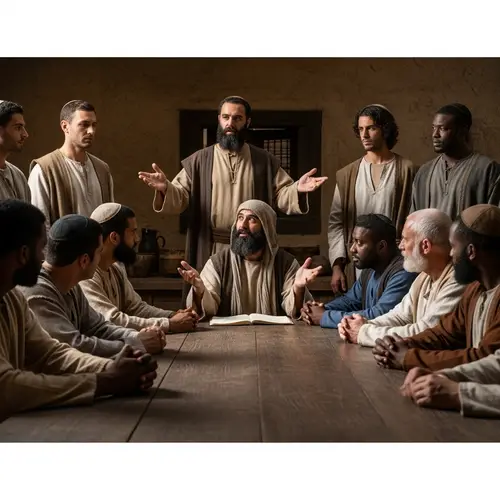 Spiritual Discourse on Communal Living and Equality