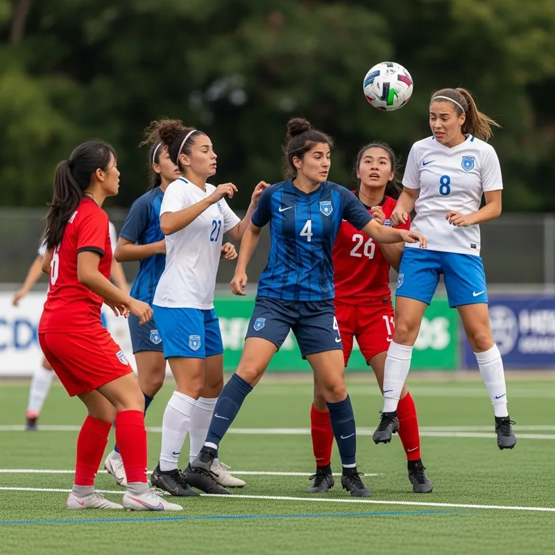 Exciting Global Soccer Tournament - Diverse Players Adapting 3:4 Ratio