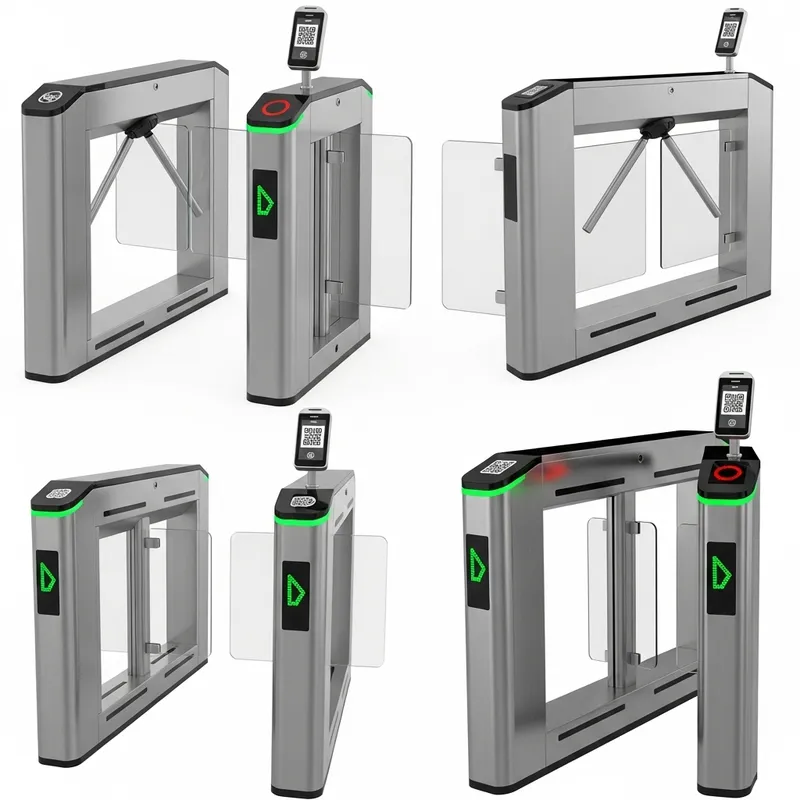 Sleek Modern Turnstile Designs for Fast Pass Systems