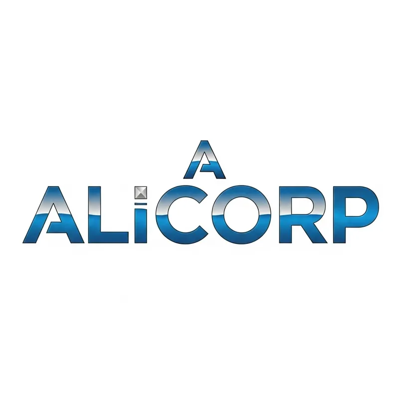 Alicorp - Imaginary Company Logo in Blue & Silver