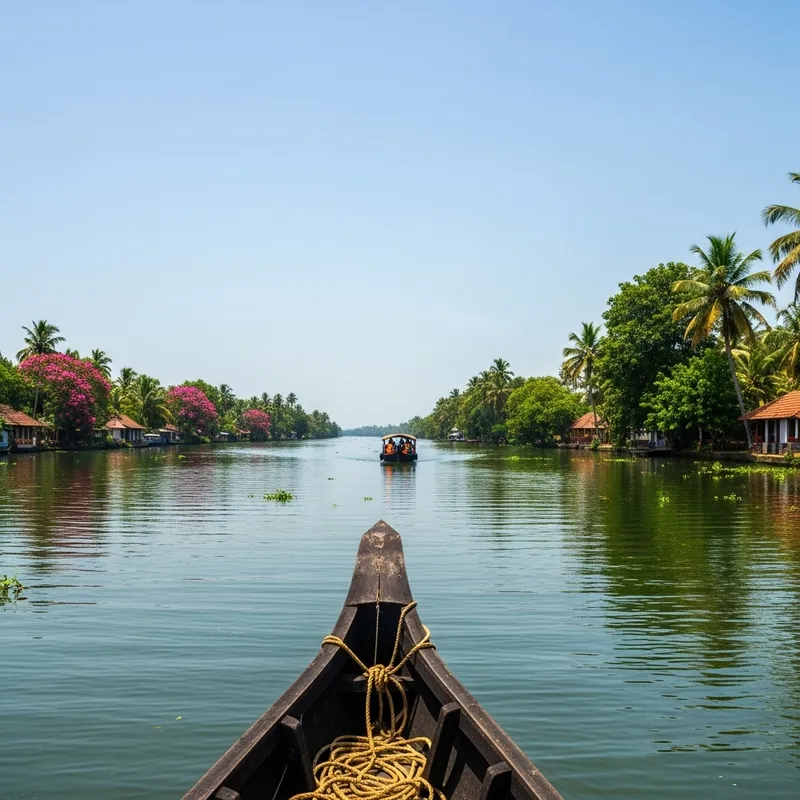Serene Kerala Backwaters Boat Ride | Explore Nature's Beauty