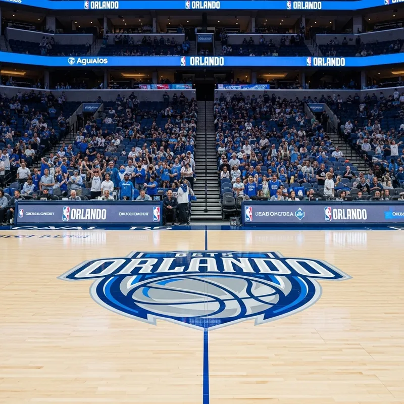 Orlando Magic Basketball Court and Fans | Exciting Live Action