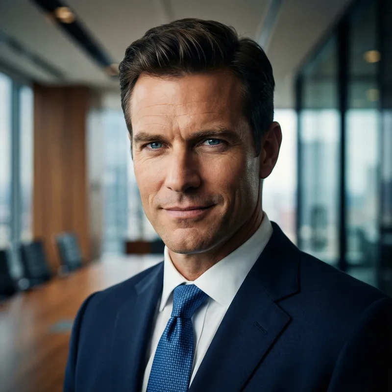 Confident CEO Headshot - Professional Portrait