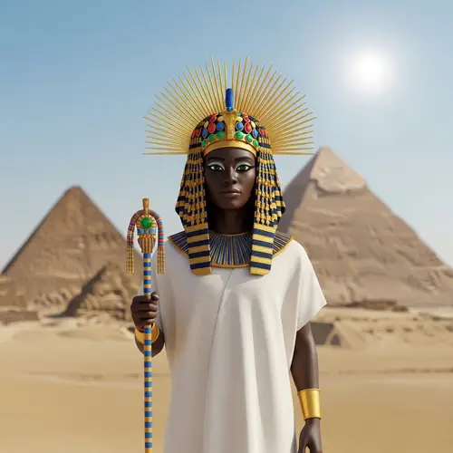 Animated Egyptian Persona: Culture & Style