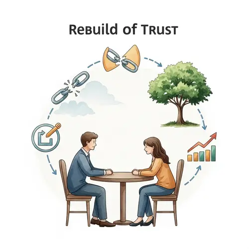 Rebuilding Trust: Watercolor Artistry