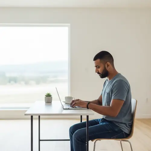 Digital Nomad Living a Minimalist Lifestyle