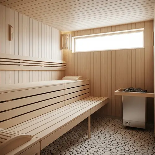 Minimalist Sauna Design for Serenity and Comfort