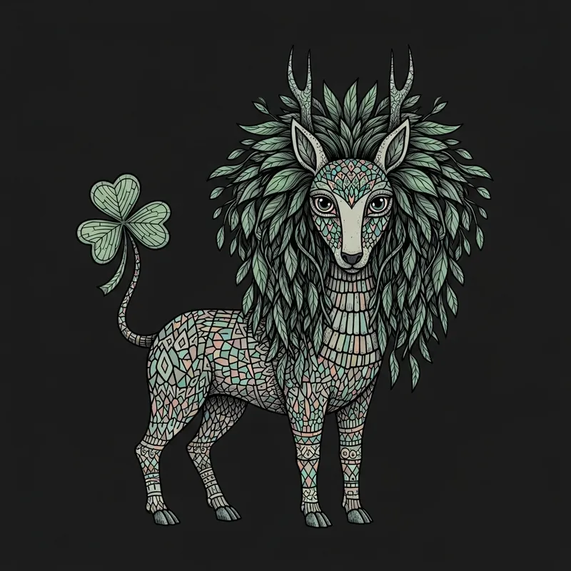 Folklore-Inspired Pokemon Breton - Enchanted Creature of France